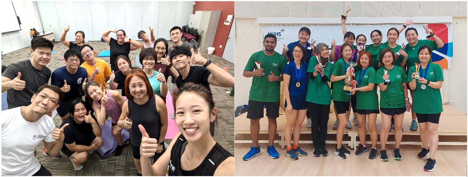 Group Photo in a sports event