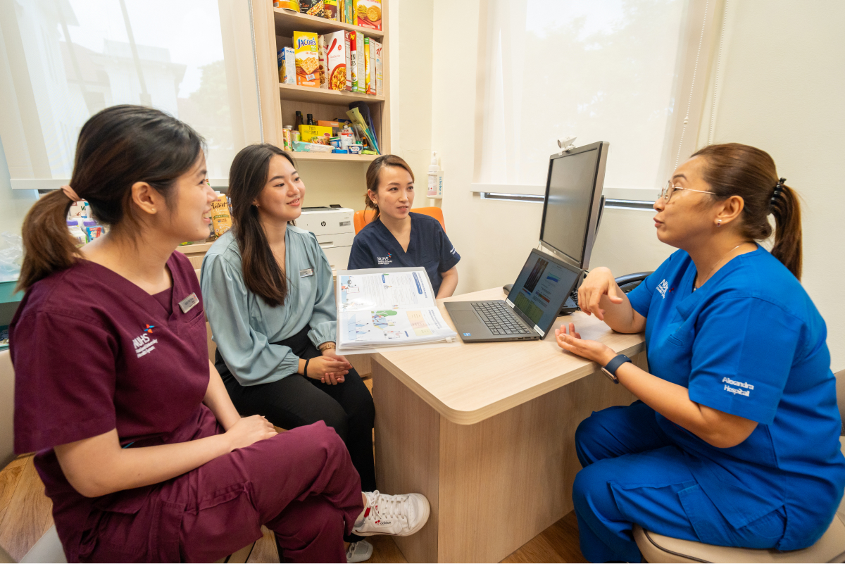 Nurses Having A Conversation